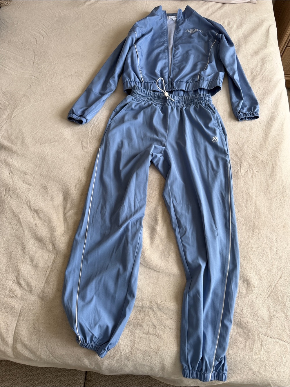 Aeropostale Light Blue Track Jogger Set - Women's